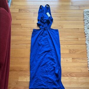 Old Navy Blue Midi Dress